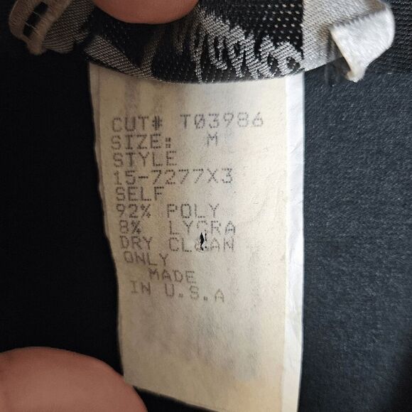 Tadashi Formal V Neck  Button Down Jacket 15-7277X3 Rhinestone Buttons Women's B - Picture 4 of 6